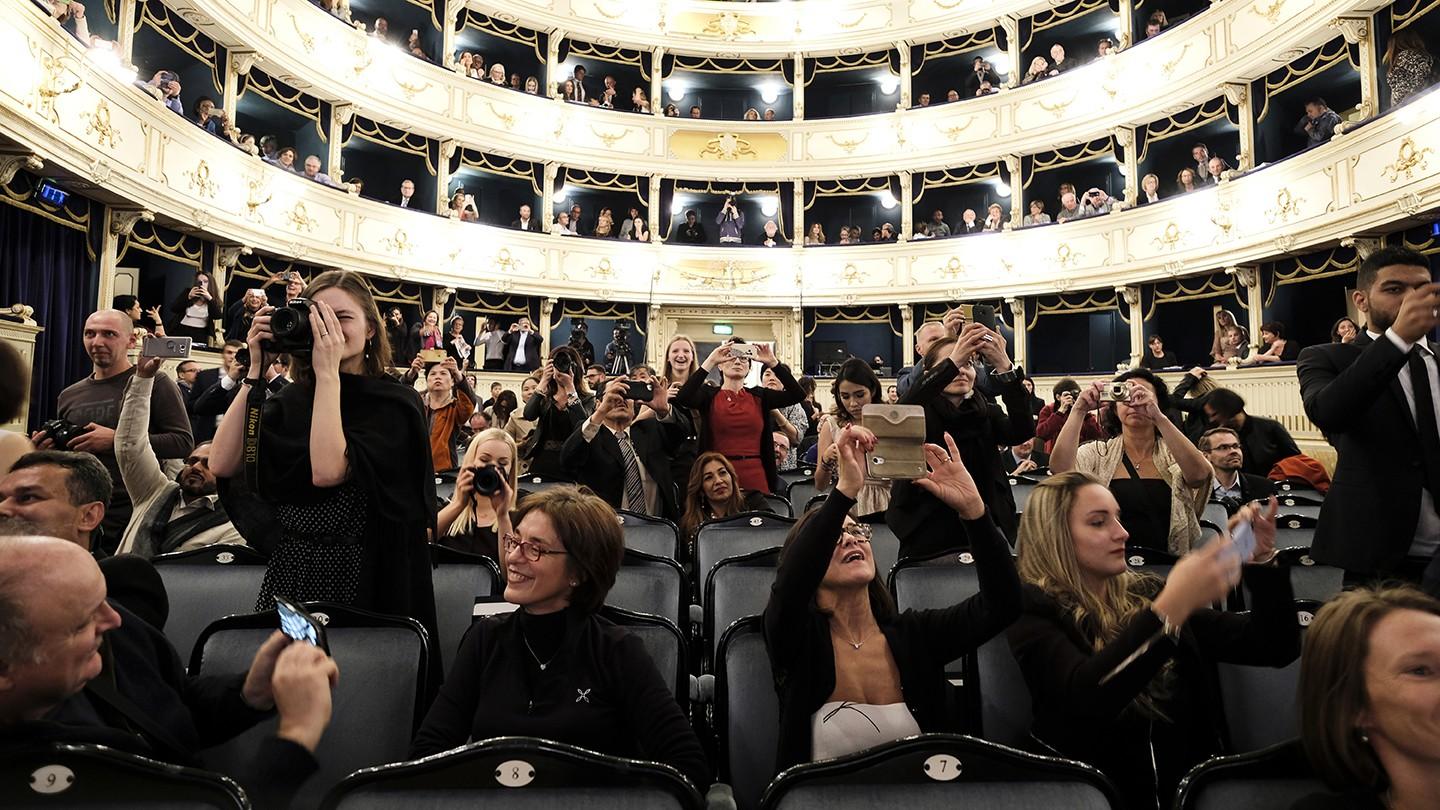 Awards Ceremony at the Teatro dei Rozzi